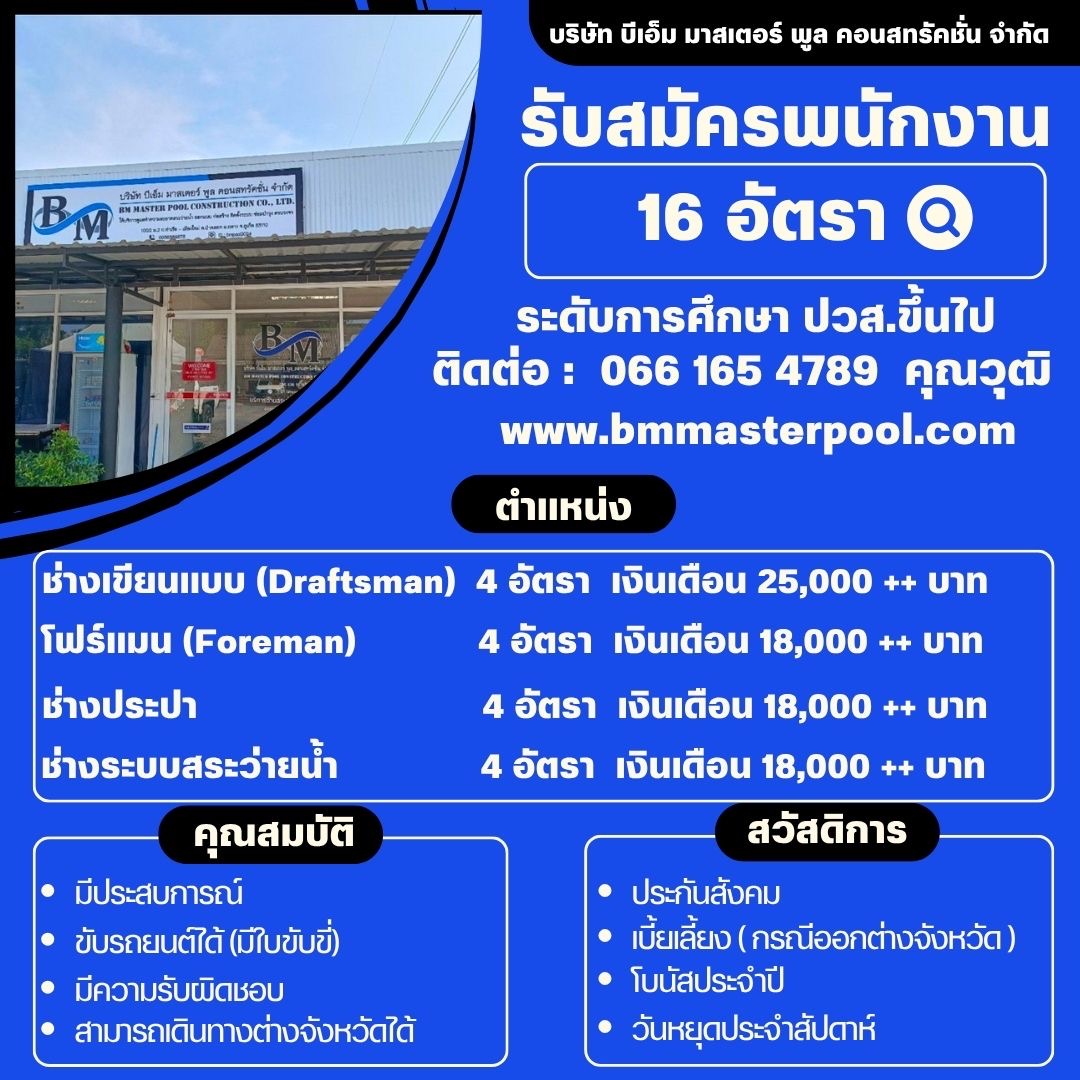 รับสมัครพนักงาน